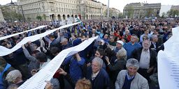 Protests in Hungary after president signs new university law