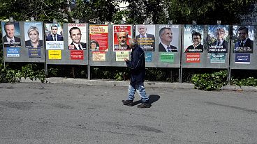 French presidential election posters reinvented