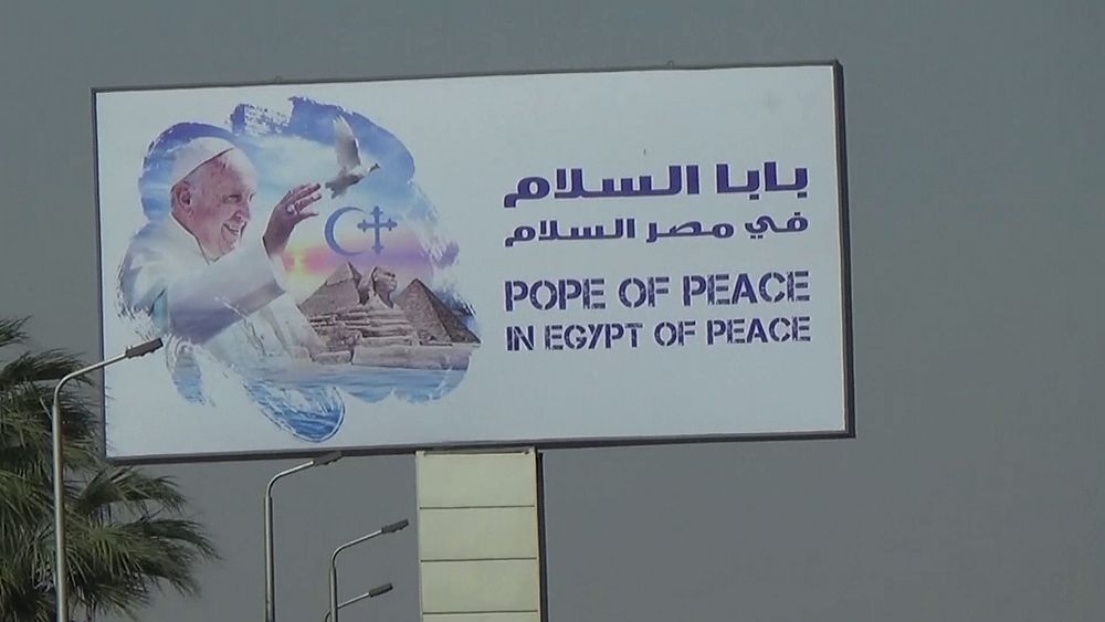 El Cairo, bajo grandes medidas de seguridad ante la llegada del Papa - euronews