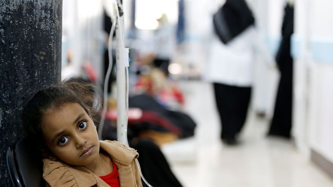 Image result for ‫وبا در یمن‬‎