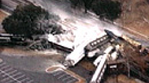 US chemical train crash leaves several dead