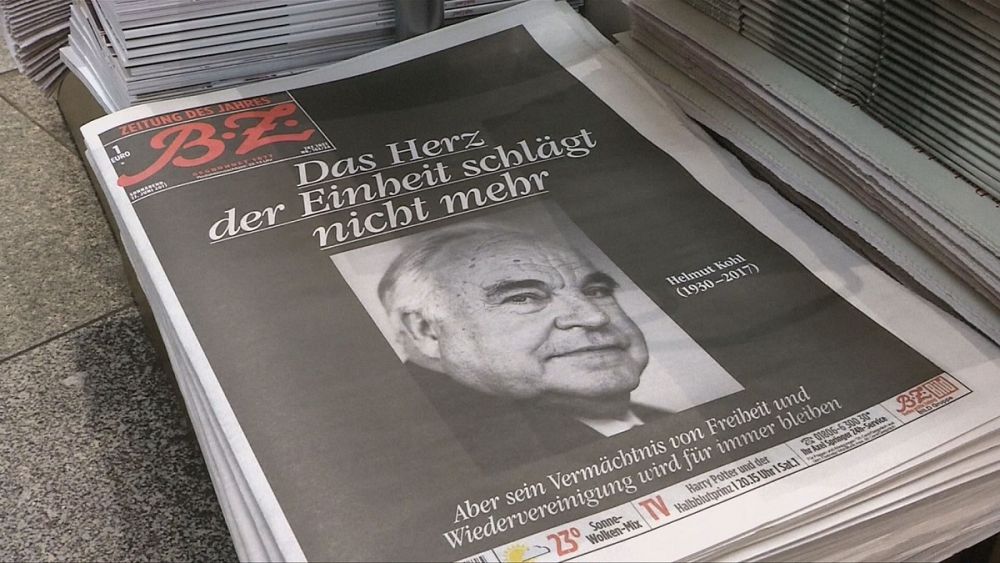La Germania rende omaggio a Helmut Kohl - euronews