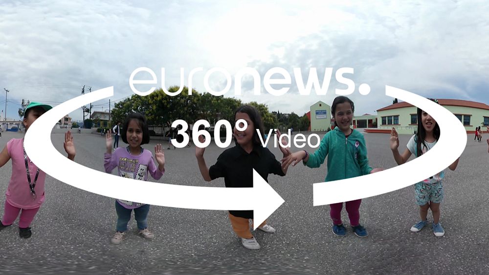 Del campo de refugiados al colegio - euronews
