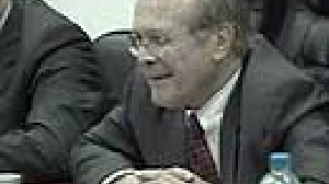 Rumsfeld visits Iraq as violence rages