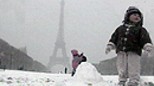 Disruptive white-out across Europe