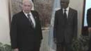 Annan pursues peace efforts in Middle East