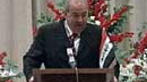 La première séance du parlement irakien