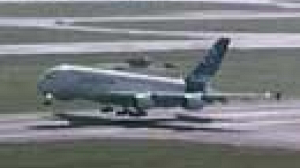 Décollage réussi pour l’avion géant A380 d’Airbus