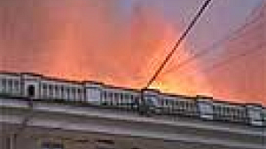 Big blaze at Russian theatre