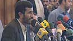 Iran’s Ahmadinejad firm on nuclear issue but offers dialogue