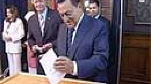Mubarak wins Egypt presidential vote