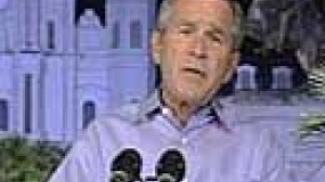 George Bush fait son mea culpa à La Nouvelle Orléans