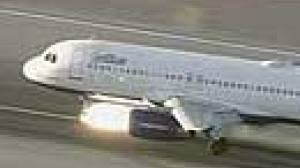 Safe emergency landing for passenger plane
