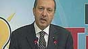 Erdogan says Turkey is taking “giant step”
