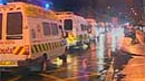Race riot rocks British city