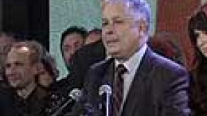 Kaczynski triumphs in presidential poll