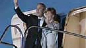 More protests as Bush arrives in Brazil