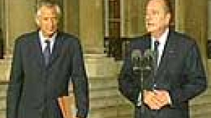 Le président français brise son silence