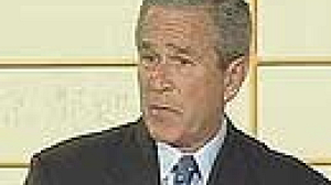 Bush raises China-Taiwan question