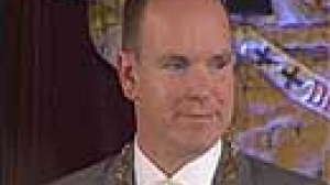 Prince Albert crowned sovereign of Monaco.