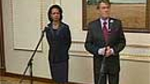 Condoleezza Rice poursuit en Ukraine son travail de “clarification”