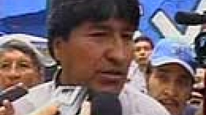 Bolivie : un indien favori de la présidentielle