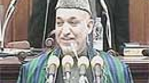 Cérémonie d’inauguration au tout nouveau parlement afghan