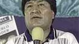 Evo Morales en passe de devenir le premier président indigène de Bolivie