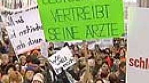 Doctors stage stoppage across Germany