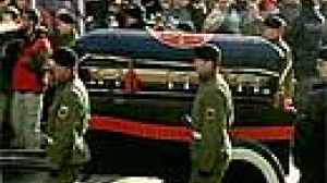 Thousands attend funeral of popular Kosovan leader