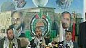 Hamas leader talks tough in Damascus