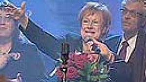 Finland’s Halonen wins second presidential term