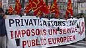 Thousands march against “Bolkestein directive”