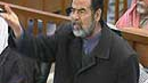 Saddam appears in court without defence team