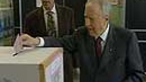 Le président de la République italienne a voté