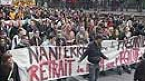 French students continue to demonstrate