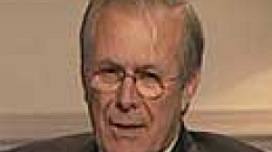 Bush backs embattled Rumsfeld