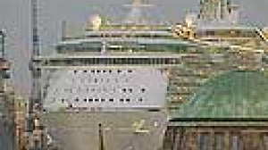 Record-breaking liner prepares for sea trials