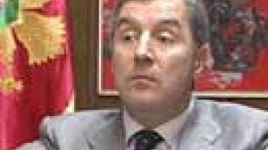 The Prime Minister of Montenegro Milo Djukanovic