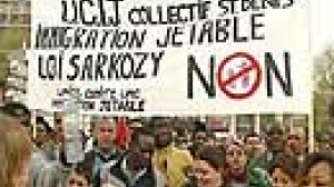 French immigration bill sparks protest