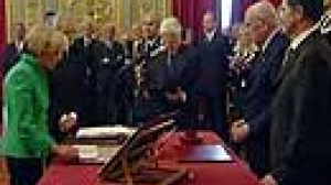 Prodi’s government sworn in after jostling for posts