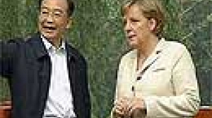 Premier voyage en Chine pour la chancelière allemande Angela Merkel