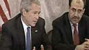 George Bush est en Irak, pour la deuxième fois depuis le début de la guerre