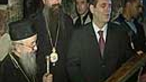 Serb PM visits Kosovo