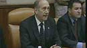 Hésitations d’Ehud Olmert