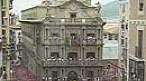 Pamplona’s bull-running festival begins