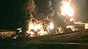 Israel strikes Beirut, tightens blockade