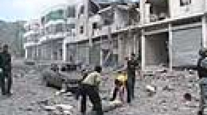 Le sud de Beyrouth en ruines