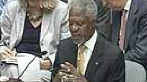 Kofin Annan demande un arrêt des hostilités