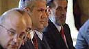 Serb and Albanian leaders in direct talks